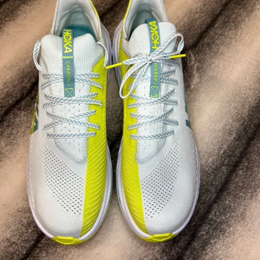 Hoka One One Carbon X 3 Billowing Sail Evening Primrose Athletic Running Sneaker